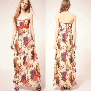 TED BAKER LONDON - Rose Bug Floral Maxi Dress